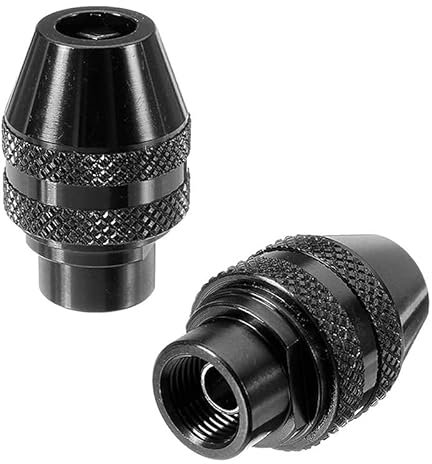 Schnellwechsel-Schnellspannfutter 4486 für Dremel Drehwerkzeug 398 285 275 3000 4000 8200 7700 (2 Stück langer Schwanz)