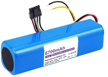 New 6700mah Replacement Battery For CECOTEC Conga 4090 4490 4590 4690 Robot Vacuum Cleaner Accessories Spare Parts Tool