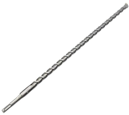 1 Stück 1000 mm Länge SDS Plus Hammerbohrer, 10–32 mm Bohrhammer, Schlagbohrer, Wolfram-Betonbohrer for Ziegel, Stein, Beton(16mm x 1000mm)