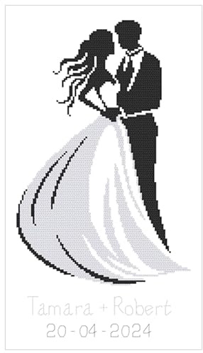 Coricamo Kreuzstich - Stickpackung - Zur Erinnerung an die Hochzeit