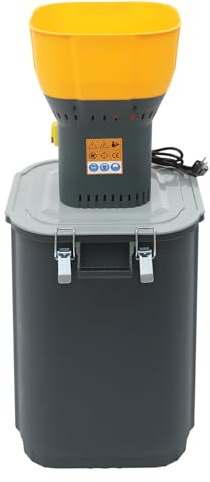 Molinillo de trigo eléctrico de 1300 W, 55 litros, profesional con 5 tamices para cereales, maíz, cereales, trigo, pienso, semillas de café