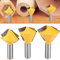 Bird's Mouth Router Bit Set Premium Woodworking Milling Cutter for Efficient Joining Projects