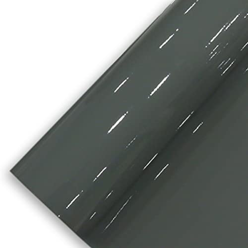 Könighaus (4,21€/m2) Dunkelgrau Glanz Autofolie 1000 x 152 cm blasenfrei mit Anleitung