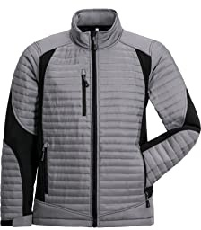 Planam 3671068 Outdoor Air Jacke, Zink/Schwarz, Größe 4XL