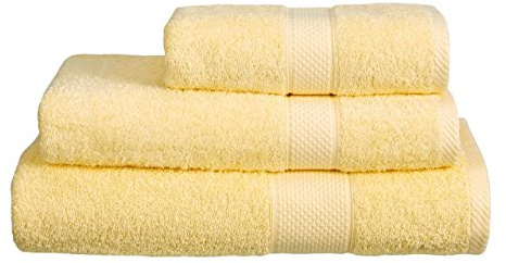 Snugglemore Luxury 500gsm Turkish 100% Cotton Ringspun Towels Pack of 2 Available in Hand, Bath, Bath Sheet, Jumbo Bath Sheet and Bath Mat (Lemon, Bath Sheet x 2)