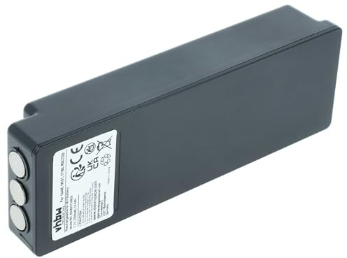 vhbw Akku kompatibel mit Palfinger Scanreco 960 | 592, 590,, 790, BS590 Industrie-Funkfernsteuerung Fernbedienung (2000 mAh, 7,2 V, NiMH) - Schwarz