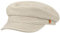 Mayser Altona Sunprotect Elbsegler Elbseglermütze Mütze Cap Baumwollcap Ballonmütze Schiffersmütze Damen/Herren - Made in The EU Damencap mit Schirm Sommer Frühling-Sommer - 61 cm Hellbeige