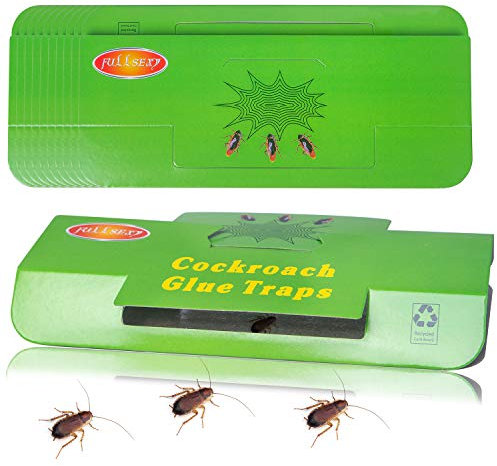 24 Piezas de Trampas para Cucarachas, Trampa Pegajosa Colector de Cucarachas para Cocina y Sala