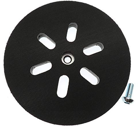 SHEAWA 6 150mm Sanding Backing Pad Hook Loop 6 Hole Interface Cushion Pad for Sanding Disc Power Orbital Grinder Tool