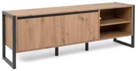 TV-Ständer Eiche anthrazit cm 160 x 55 x 40 h