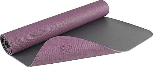 V3tec Doppellagige Yogamatte Eco - Anti-Slip Belag rutschfest Doppellagig Double Layer - Gymnastikmatte Sport Fitness Matte Campingmatte Isomatte 173cm x 60cm