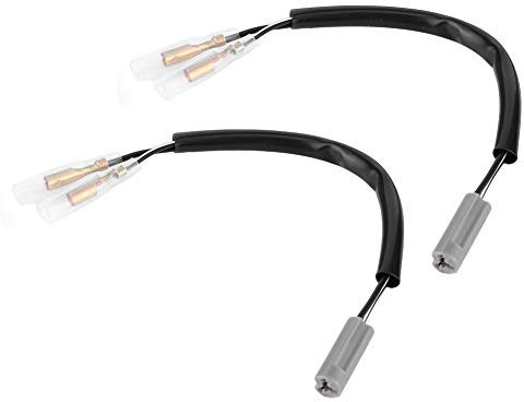 Fydun Blinker Kabel Adapter 7,5 Zoll Blinker Adapterkabel Stecker Motorradteile Signalleuchten Zubehör für YZF-R6 YZF-R1 FZ6 FZ10