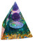 VMSTKWW Orgon-Pyramide, Mondstein, Ogan-Kristall, Amethyst, Orgonit-Pyramide, Natur, Reiki-Chakra, zerkleinerter Stein, Baum des Lebens, Kristall, Heilung, Chakra-Pyramide, Geschenk für Freunde