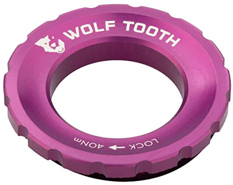 Wolf Tooth Centerlock Rotor Lockring Purple