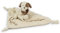 Wuff-Dogsworld Baby Kuscheltuch VIELE Modelle mit Namen Bestickt Geschenk Taufe Geburt Schmusetuch Schnuffeltuch Trösterchen Junge Mädchen (Hund)