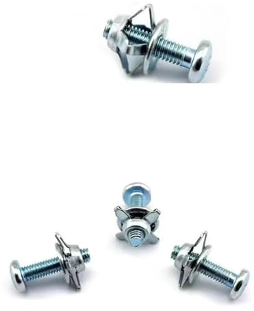 jiuxinyun 5/10 Pz M4 M5 M6 M8 Petalo Rivetti Dado Espansione Vite Morsetto a Forma di Petalo Rivetto in Metallo Dado Bullone Set Hollow Parete di Fissaggio Pop Viti(M8x30,10PCS)