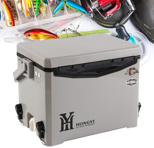 Niktule Small Hard Cooler - Lightweight Insulated Ice Chest | Insulated Cooler, Ice Chest for Fishing, Boat, Drink, Picnic, Beverage, Barbecue, Travel