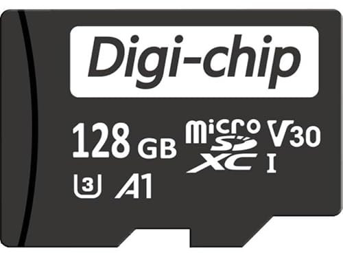 Digi-Chip 128GB Micro SD Memory Card for Ulefone Note 14, Note 15, Note 16, Note 16 Pro mobile phones Class 10 UHS-1 MicroSD