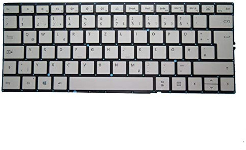 Dock Keyboard For Microsoft Surface Book 2 13.5'' 1832 1834 1835 Silver German GR