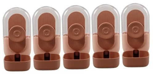 BESPORTBLE 5stücke Hängender Automatischer Wasserspender Für Haustiere Wassernapf Mit Beobachtungsfenster Tragbar Aus Sicherem Leichtem Material Für Käfige Und Unterwegs Mit
