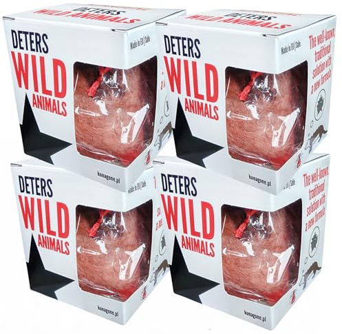 Natural Smell Against Wild Animal Fox Badger Marten Repellent Deterrent Car Wire Protection 4 Pack