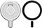 BeisDirect Base adattatore magnetica per Insta360 Flow Mobile Gimbal Stabilizzatore Magafe Parti di espansione Accessori, piastra Magenet con anello in metallo