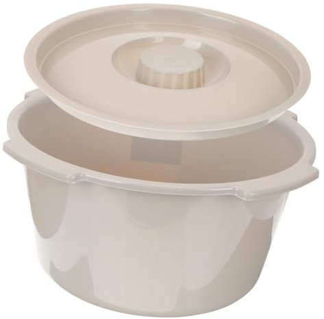 Anneome Toilettenstuhl Aus Kunststoff Für Senioren Urineimerflasche Mit Deckel Patientenurinaltoilette Kinderurintopf Nachturintopf Kompaktes Und Leichtes Design Für Hause Im Auto Beim Cam