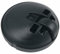 VIOKS Roulette de rechange noire pour Bosch Siеmens 10003191 – Roulette pivotante avant avec axe en acier pour aspirateur traîneau