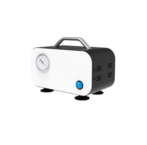 Mini bomba de vacío de diafragma sin aceite DC 12v, bomba de filtro de laboratorio, bomba de presión negativa portátil, equipo de laboratorio de 110v a 220v(VP-15L)