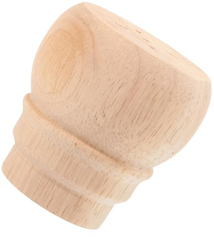 UKCOCO Solid Wood Furniture Legs Unpainted Round Sofa Support Feet Versatile for Tv Cabinets and Cabinets Elegant Craftsmanship for Home Décor