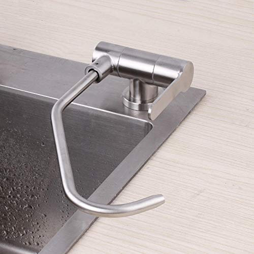 Folding Inner Window Cleaning Filter Faucet, 304 Stainless Steel, Kitchen Sink, Drinking Water Filter Faucet, gooseneck, 1/4 or 1/2-D Seven Tube Folding Reverse Osmosis