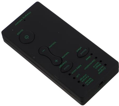 NUOBESTY Mini Dispositivo Modifica Vocale Portatile Travestitore Vocale Esterno Convertitore Per Live Streaming Registrazione Audio Design Intuitivo Plug and Play Compatto e Per Uso in