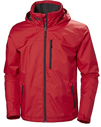 Helly Hansen Hommes Veste à capuche ras du cou, Rouge, M