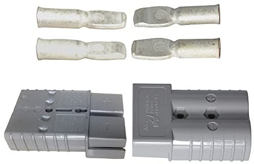 Anderson Batteriestecker SET Grau 36V SB 350 Ampere 67,4mm² AWG 2/0 REMA 70mm²