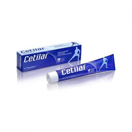 Cetilar Crema, Formula a base di esteri cetilici (CFA, 7,5%) ad azione locale, Coadiuva il massaggio per il benessere di Articolazioni, Muscoli e Tendini, Uso topico, 2 tubi da da 50 ml, Pharmanutra