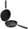 IBILI, Padella per frittate fusion, 24 cm, alluminio, antiaderente, adatta per i piani a induzione.