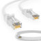 HB-DIGITAL 50m LAN Kabel RJ45 Patchkabel mit CAT 7 Rohkabel S/FTP - GHMT zertifiziert - 10 Gigabit Ethernet Netzwerkkabel Kupfer Profi PiMF für Patchpanel Switch PC Router - Weiss