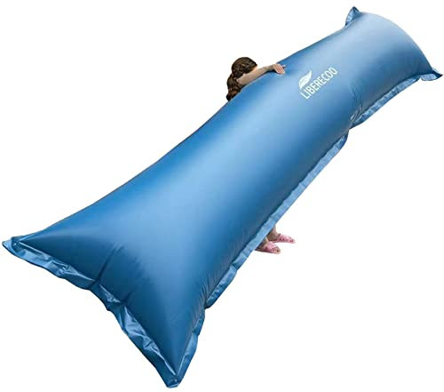 LIBERECOO 122x48 cm Pool-Kissen für oberirdischen Pool, winterize Pool-Verschlussset, Winter-Poolkissen. Super langlebig und stark, einfache Zentrierung, 2 Seile im Lieferumfang enthalten