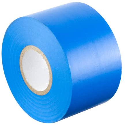 GOCABLETIES - Isolierband Blau - 50 mm x 33 m - strapazierfähiges, selbstklebendes Isolierband - zum Schutz, Bündeln und Reparieren von Kabeln - 1 Rolle
