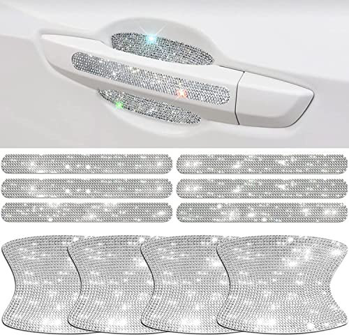 BetterJonny 10PCS Auto Türgriff Schutzfolie, Auto Türgriff Lack Kratzschutz Aufkleber Kristall Anti Scratch Car Door Handle Stickers Universelle Lackschutzfolie für Griffmulden/Griffschalen