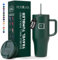 Isoliert Trinkbecher mit Strohhalm Deckel und Griff - 1.2L - Thermobecher Kühlt 11 Stunden und 48 Stunden Eisgekühlt - Vakuum Doppelwandig Edelstahl Tumbler BPA-freie Thermosflasche Kaffeebecher