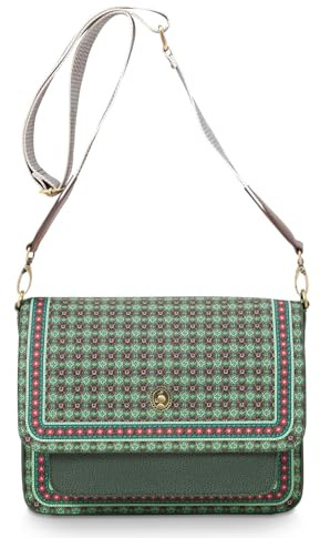 PiP Studio [W0724] Cross Body Flap Clover Green 25x7x20cm