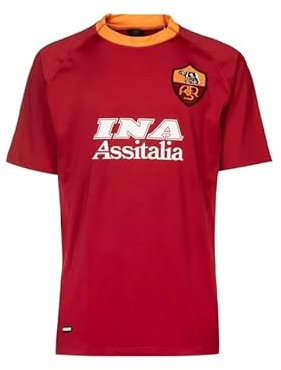 AS Roma 2000-01 Retro Football Shirt - M