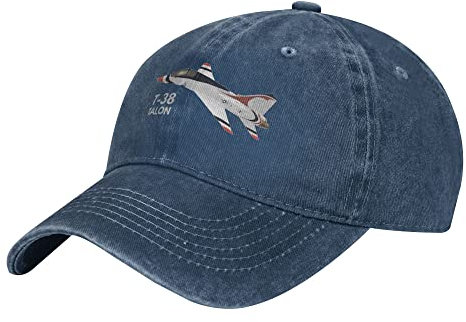 351 Herren Damen Cotton Cap USAF T38 Baseballmütze Atmungsaktiv Trucker Kappe Vintage Baseballkappe Für Tennis Reisen Golf
