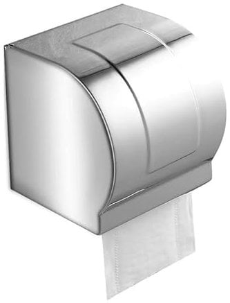 Gsycle Toilet Paper Roll Holders Wall Mounted, Bathroom Roll Rack Paper Towel Holder Stainless Steel Cat Proof Toilet Paper Holder Toilet Paper Roll Dispenser Matte