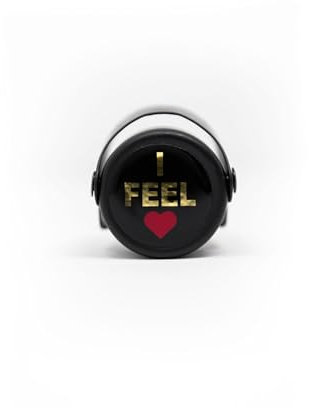 I FEEL LOVE BLACK GOLD Sektverschluss by Giorgio Moroder mit WAF Dichtung (keine Druckpumpe erforderlich) - Sektflaschenverschluss, ideal für Prosecco, Champagner, Cava und Schaumweine
