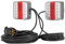 SPARKMOTO Pilotos Traseros Remolque Led Con Iman, Luces Remolque Traseras Con Cable Imán,Pilotos Remolque Led Homologados Con Luz De Matricula