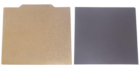 410 X 430 Mm Magnetische Bauplatte aus PEI-Stahl, Doppelseitige Federstahlplatte für den Druck von PLA ABS ASA PETG, Starke Haftung, Hervorragende Druckeffekte