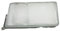 EDA PREMIUM auto Scheinwerfer glas, Streuscheibe Links Weiß passend für MERCEDES BENZ 190 W201 1982-1993 mit Rand