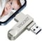 WIGONT 256 GB Speicherstick für iPhone USB Stick zum Speichern von mehr Fotos und Videos, USB Stick für iPhone aus Metall mit 360° Rotation, Speicherstick Kompatibel mit i0S/Android/PC.